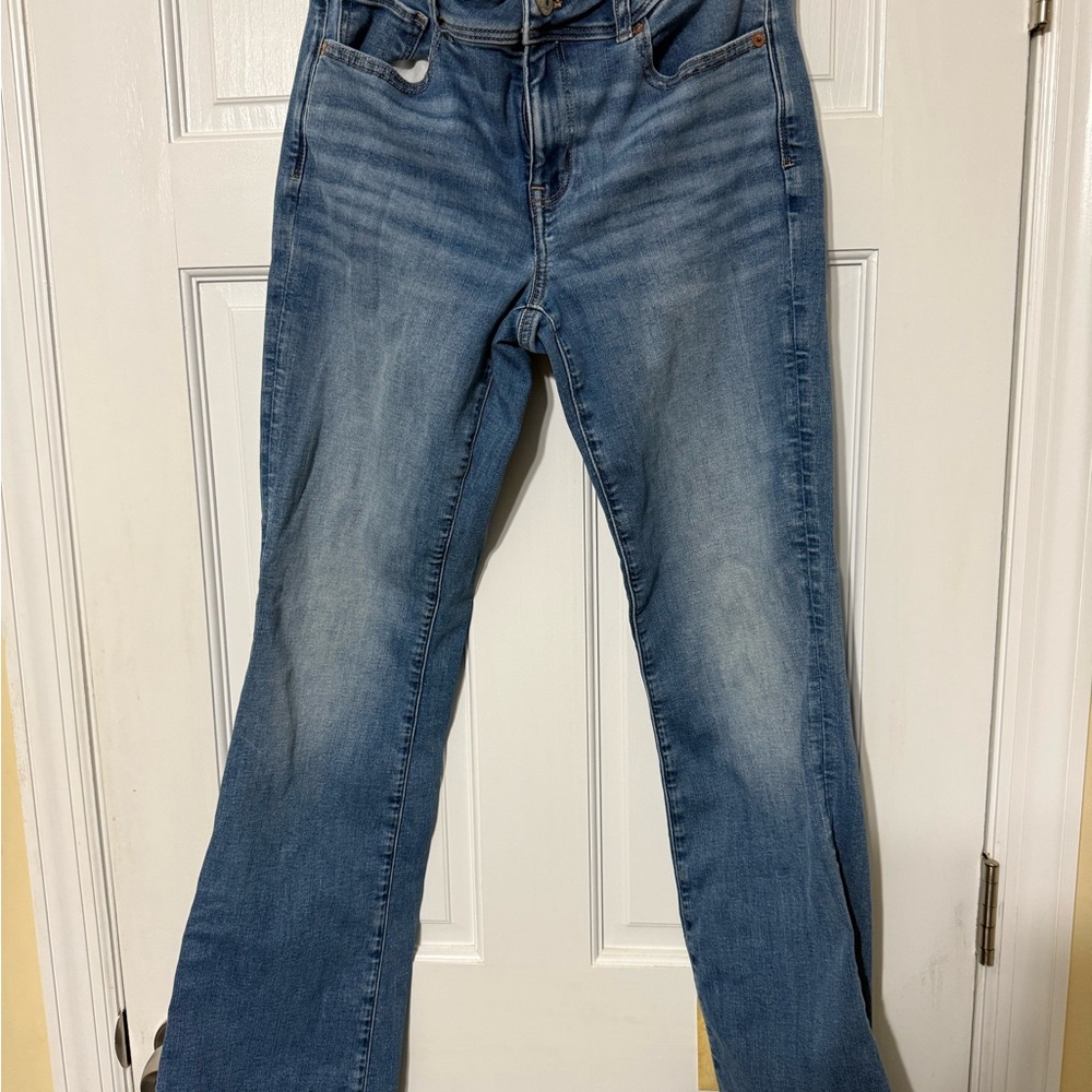 American Eagle Outfitters Blue Flare Jeans